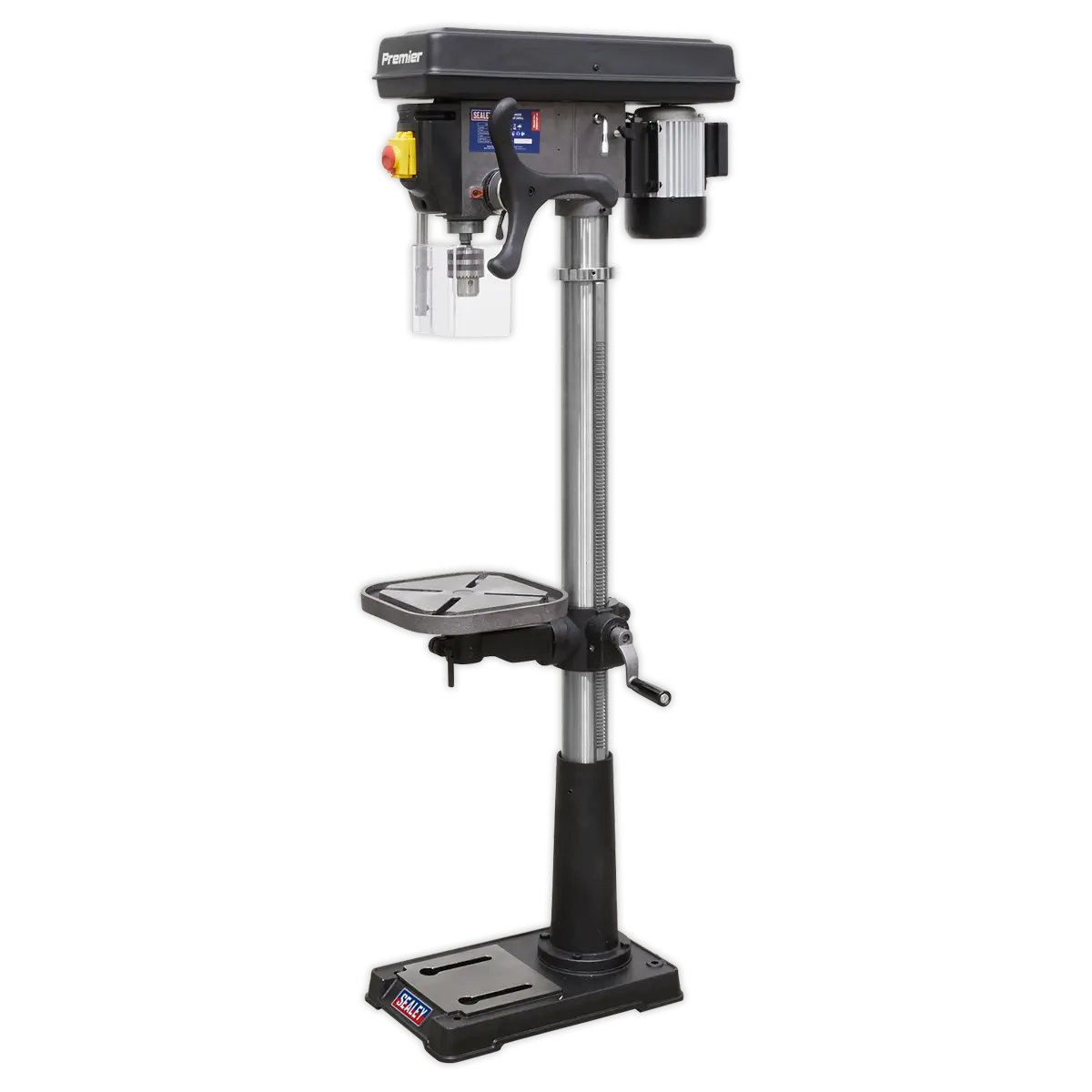 Premier Floor Standing Pillar Drill 16-Speed 370W 230V [PDM210F]