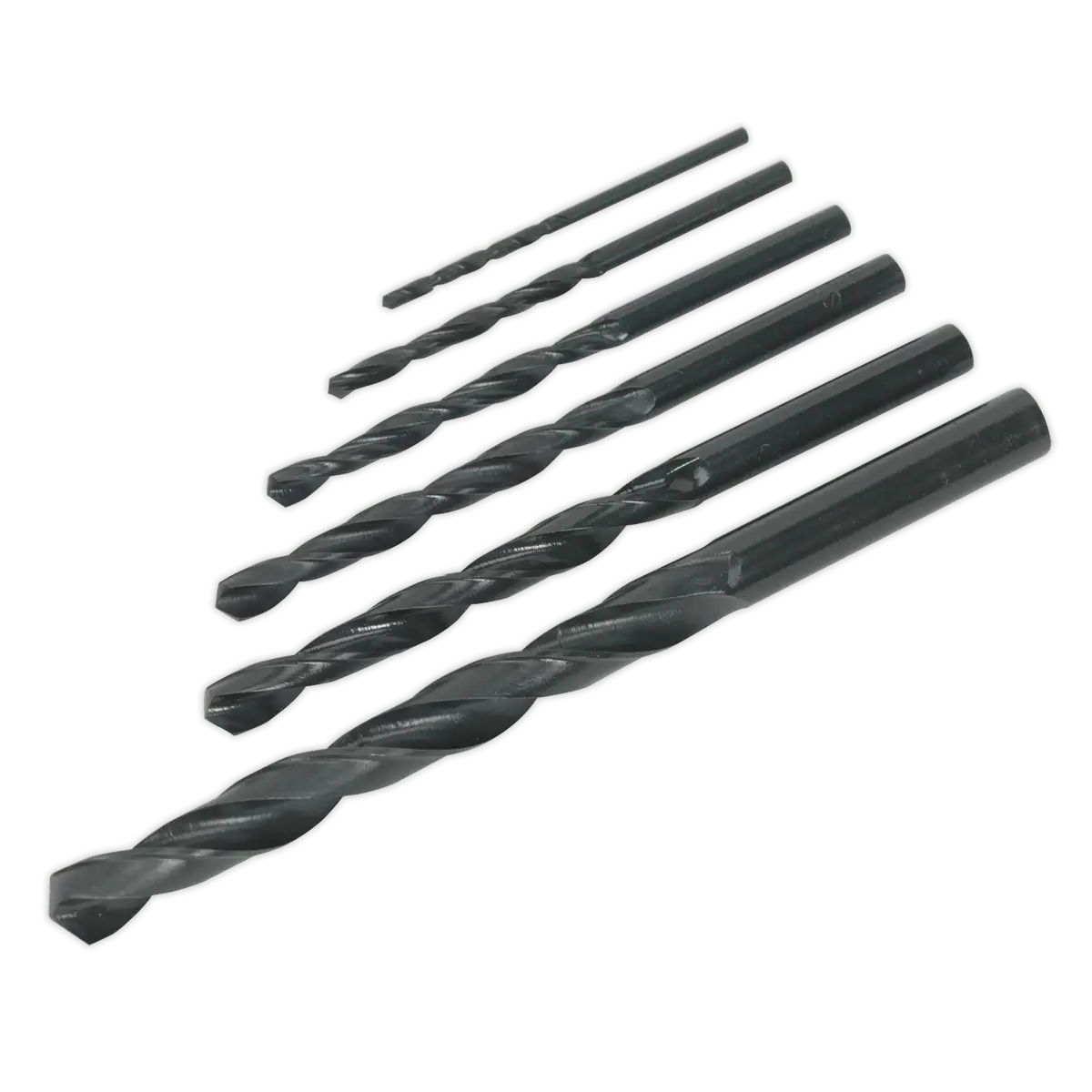 Siegen HSS Drill Bit Set 6pc - DIN 338 [S01039]