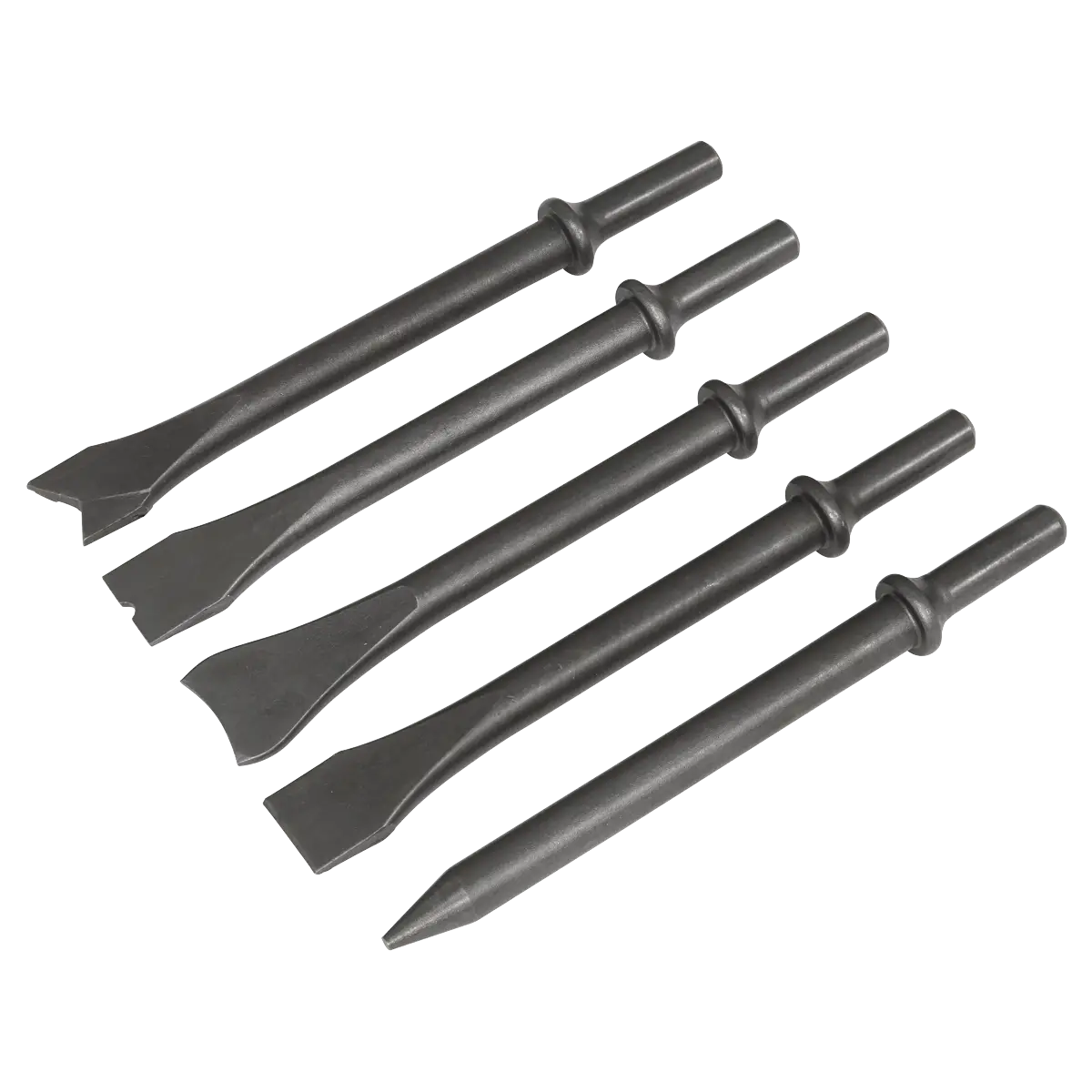Air Hammer Chisel Set 170mm 5pc [SA11C]