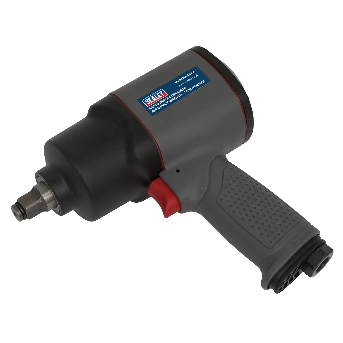 Composite Twin Hammer Air Impact Wrench 1/2"Sq Drive [SA201]