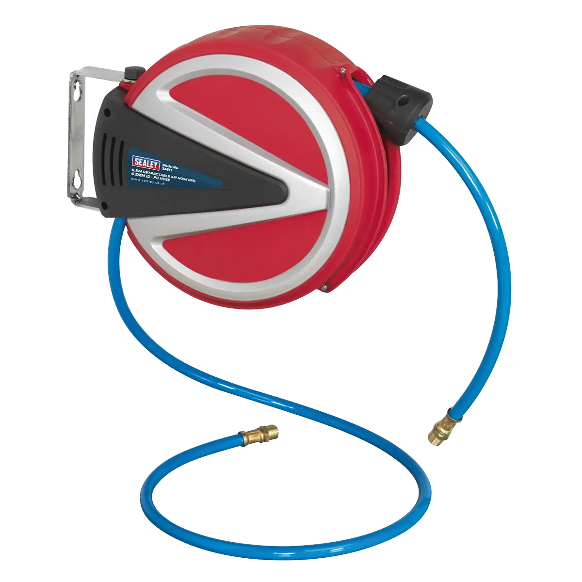 6.5m Retractable PU Air Hose Reel 6.5mm ID [SA811]