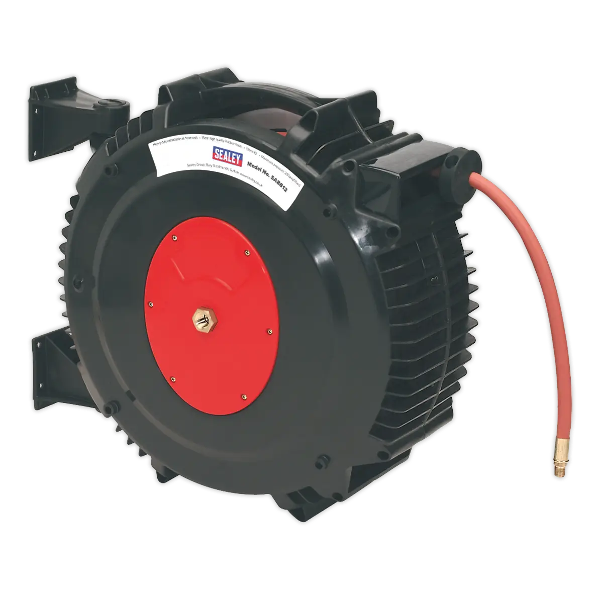 15m Retractable Rubber Air Hose Reel 13mm ID [SA8812]