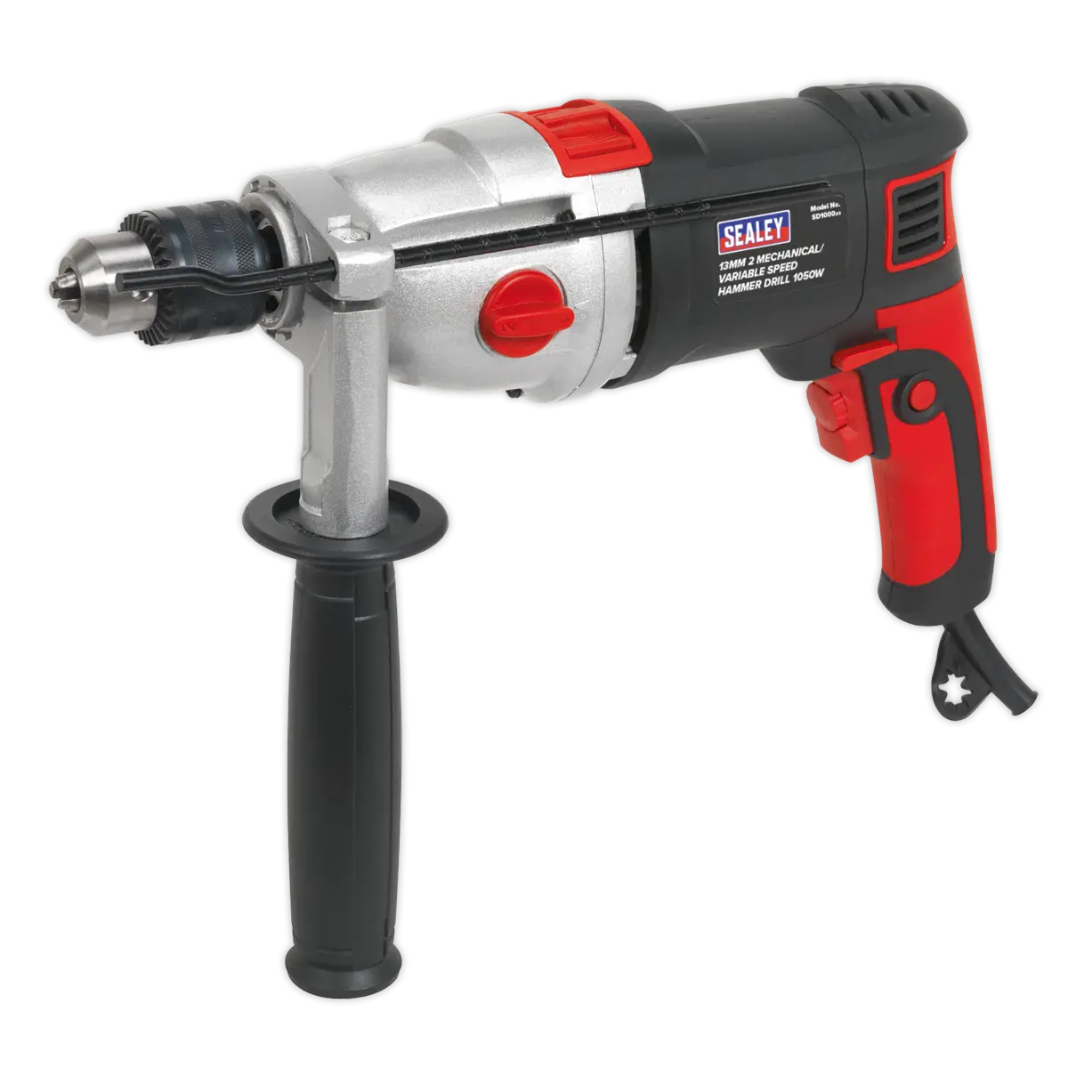 13mm 2 Mechanical Plus Variable Speed Hammer Drill 1050W/230V [SD1000]