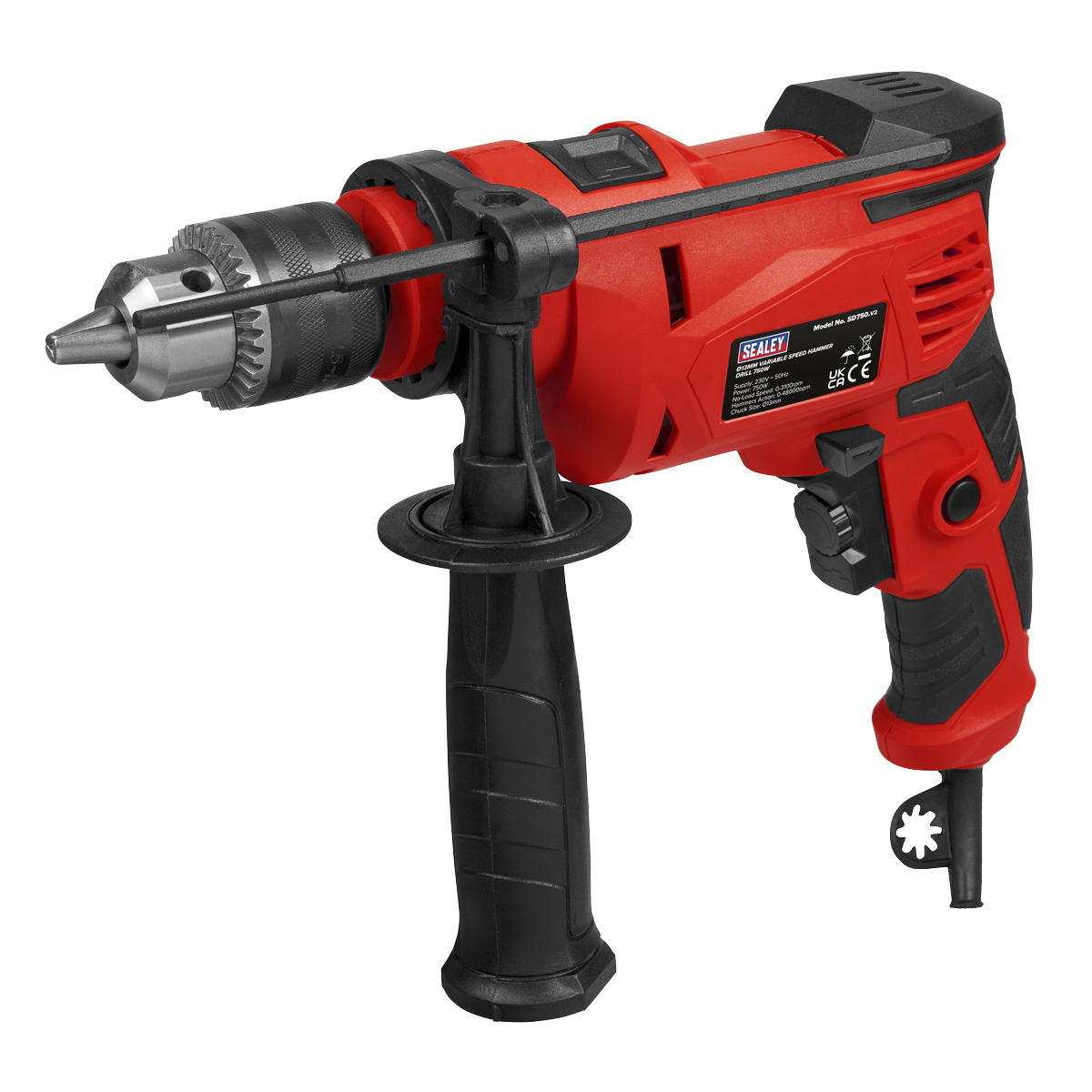 13mm Variable Speed Hammer Drill 750W/230V [SD750]
