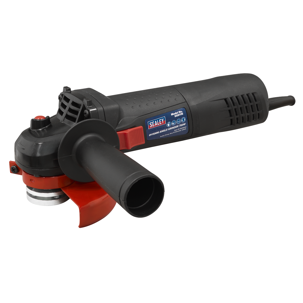 115mm Angle Grinder Slim Body 750W/230V [SGS115]