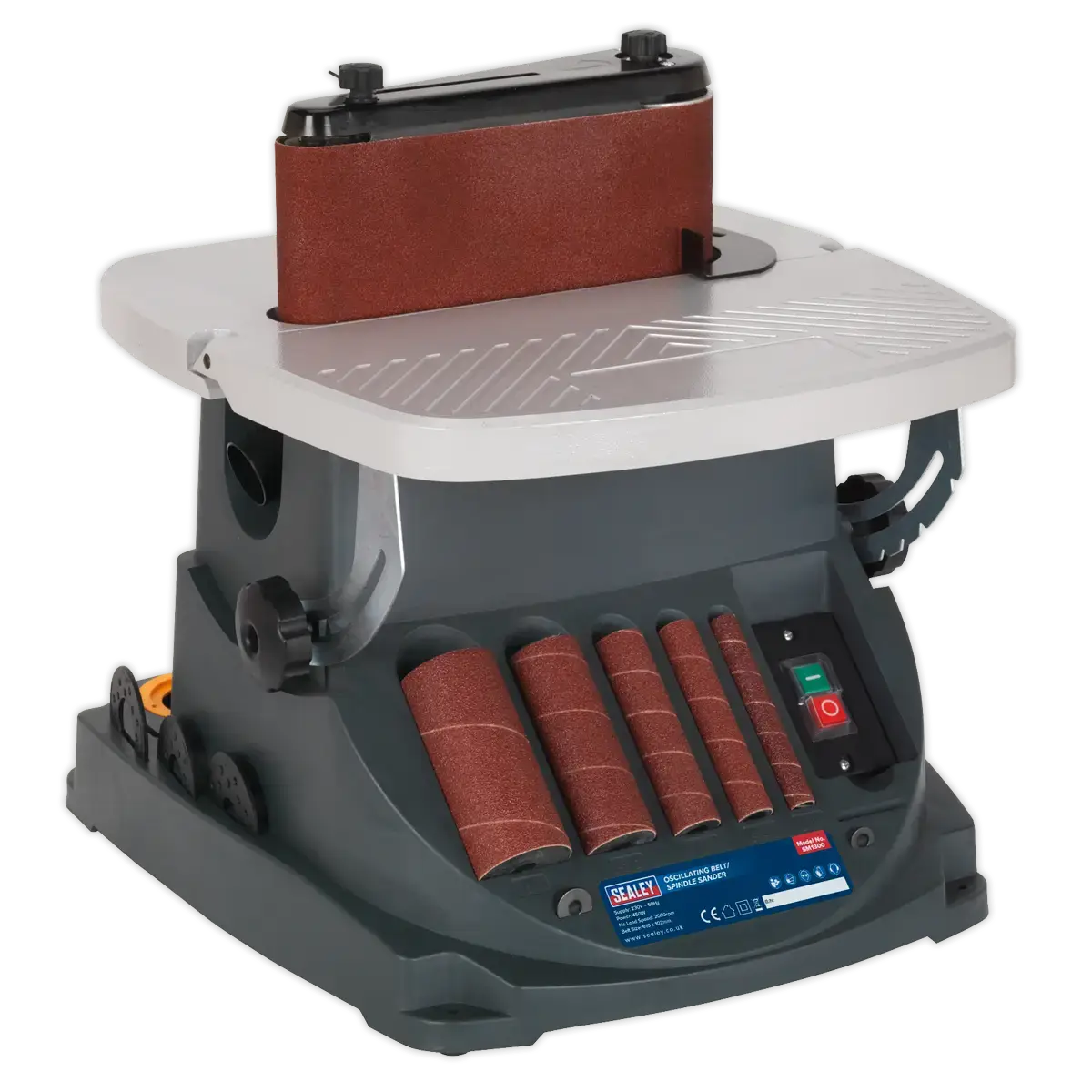 Oscillating Belt & Spindle/Bobbin Sander 450W/230V [SM1300]