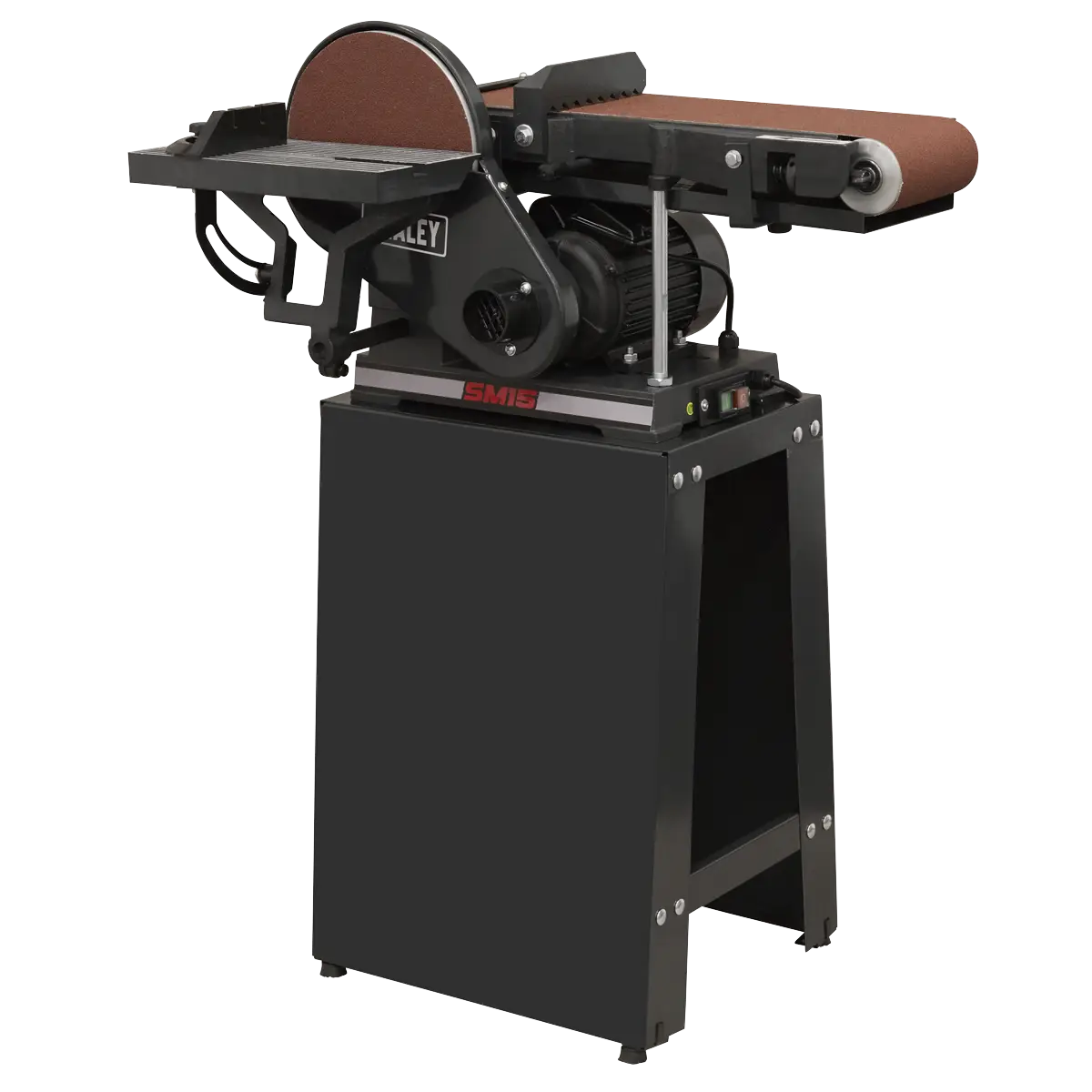 Belt/Disc Sander Floor Standing 1220 x 150mm/Ø230mm [SM15]