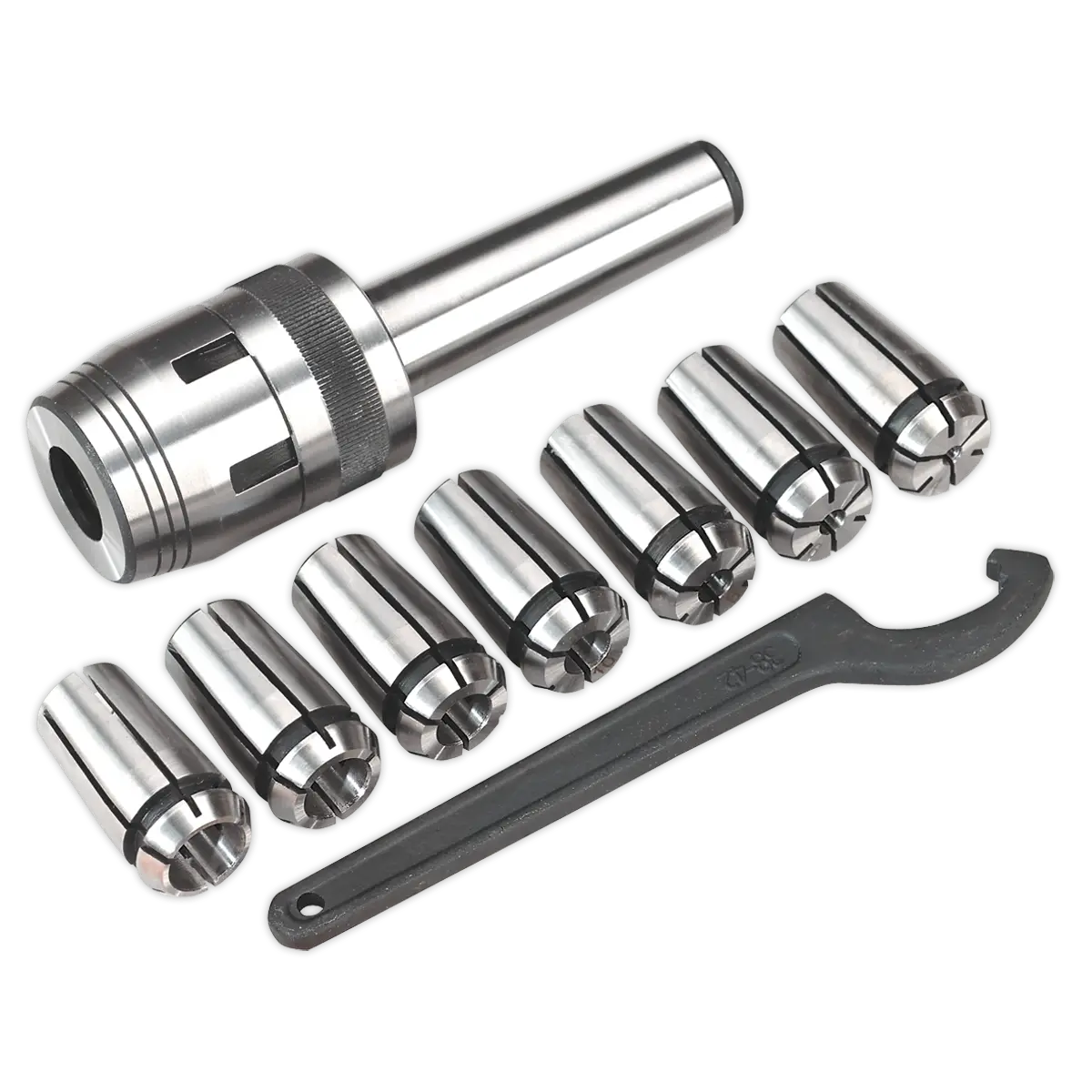 Mill Chuck Set MT3-M12 4-16mm [SM2502MCS]