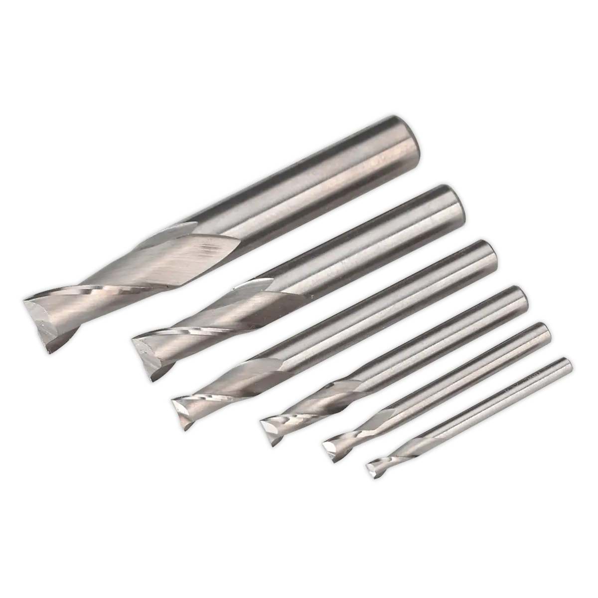 HSS End Mill Set MT2 3-10mm [SM2503EMSET]