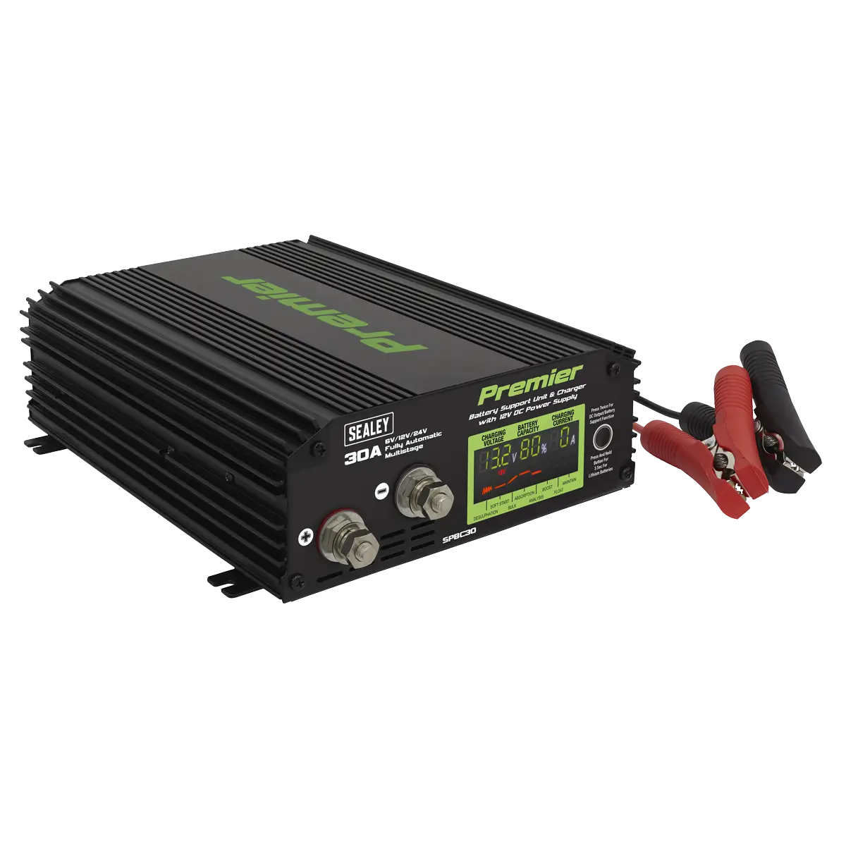 Premier Battery Support Unit Charger & Maintainer 30A [SPBC30]