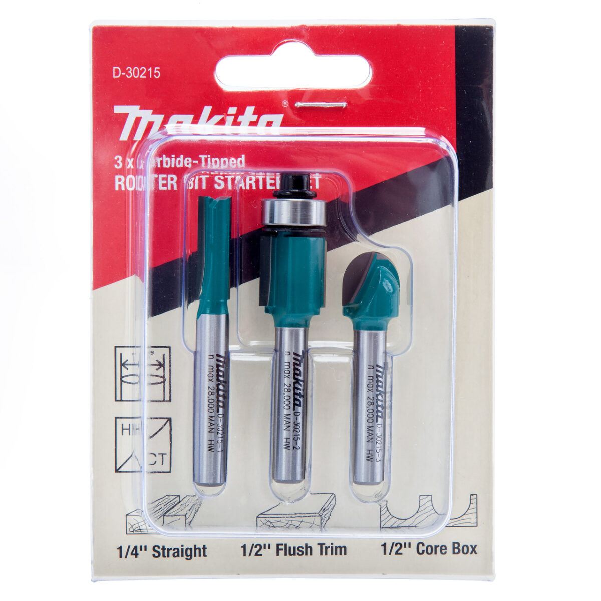 Makita RP0900X 1/4" or 3/8" Plunge Router (110V)