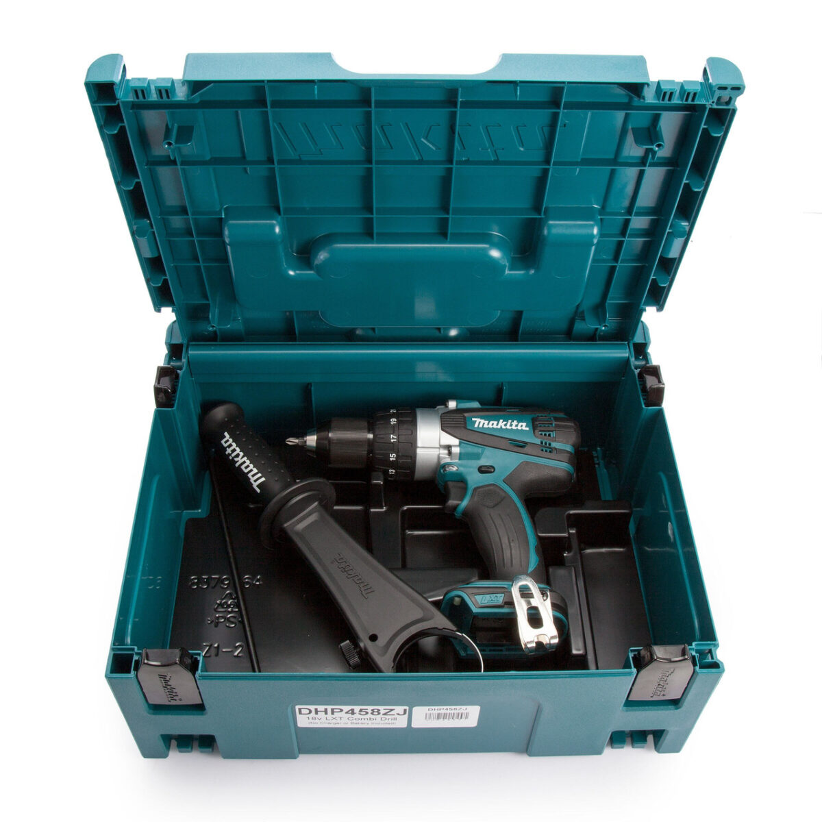 Makita DHP458ZJ 18V LXT Combi Drill (Body Only) in Makpac Case