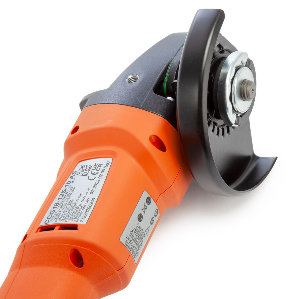 Fein CCG 18-125-10 AS 18V AMPShare 125mm Angle Grinder (Body Only) in L-Boxx