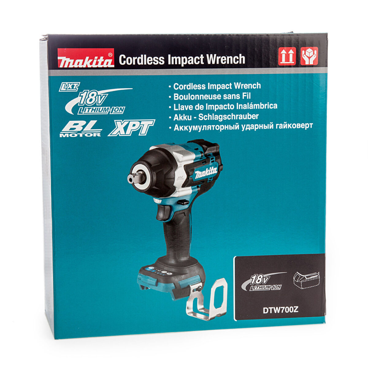 Makita DTW700Z 18V LXT Brushless Impact Wrench 1/2" C Ring Shank (Body Only)