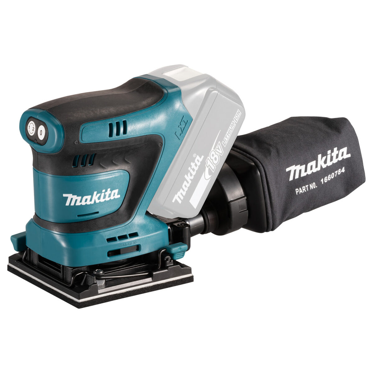 Makita DBO480Z 18V LXT Finishing Sander (Body Only)