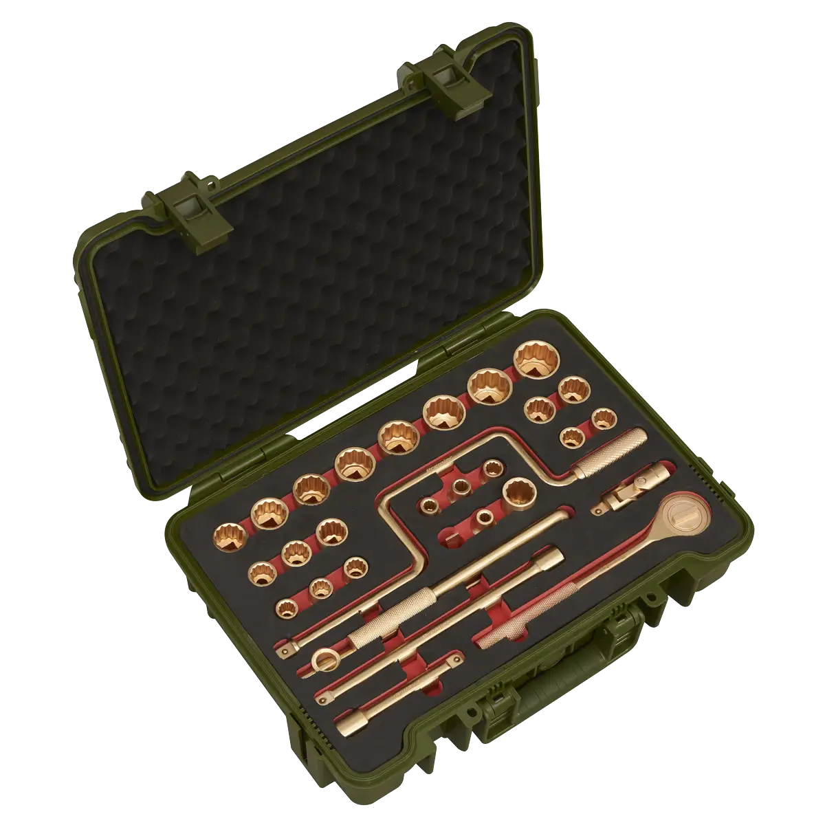 Premier Non-Sparking Socket Set 1/2"Sq Drive 31pc [NS039]