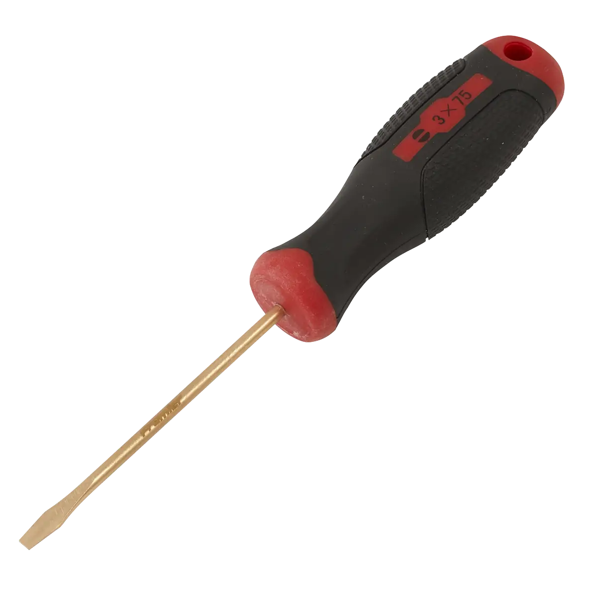 Screwdriver Slotted 3 x 75mm - Non-Sparking [NS092]