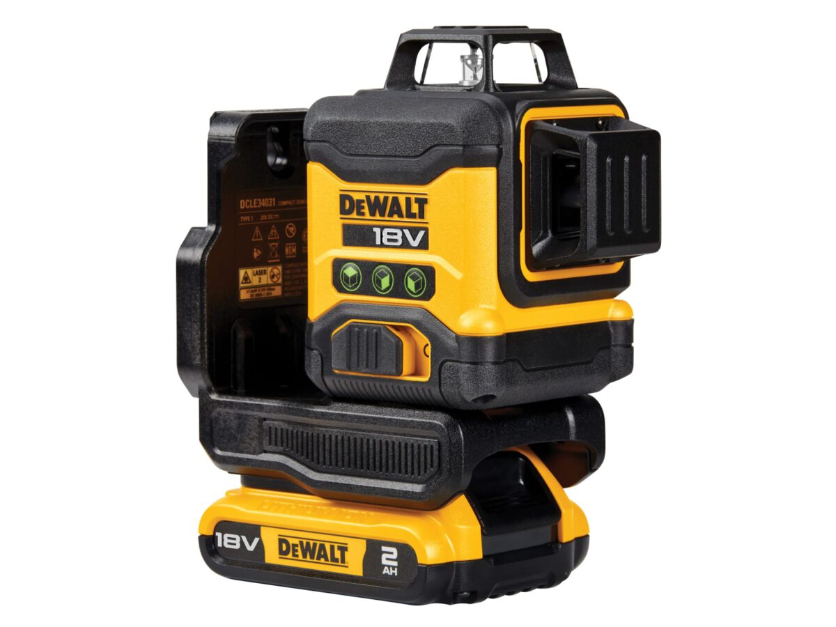 DCLE34031D1 3 x 360ยฐ Multi Line Laser 18V 1 x 2.0Ah Li-ion