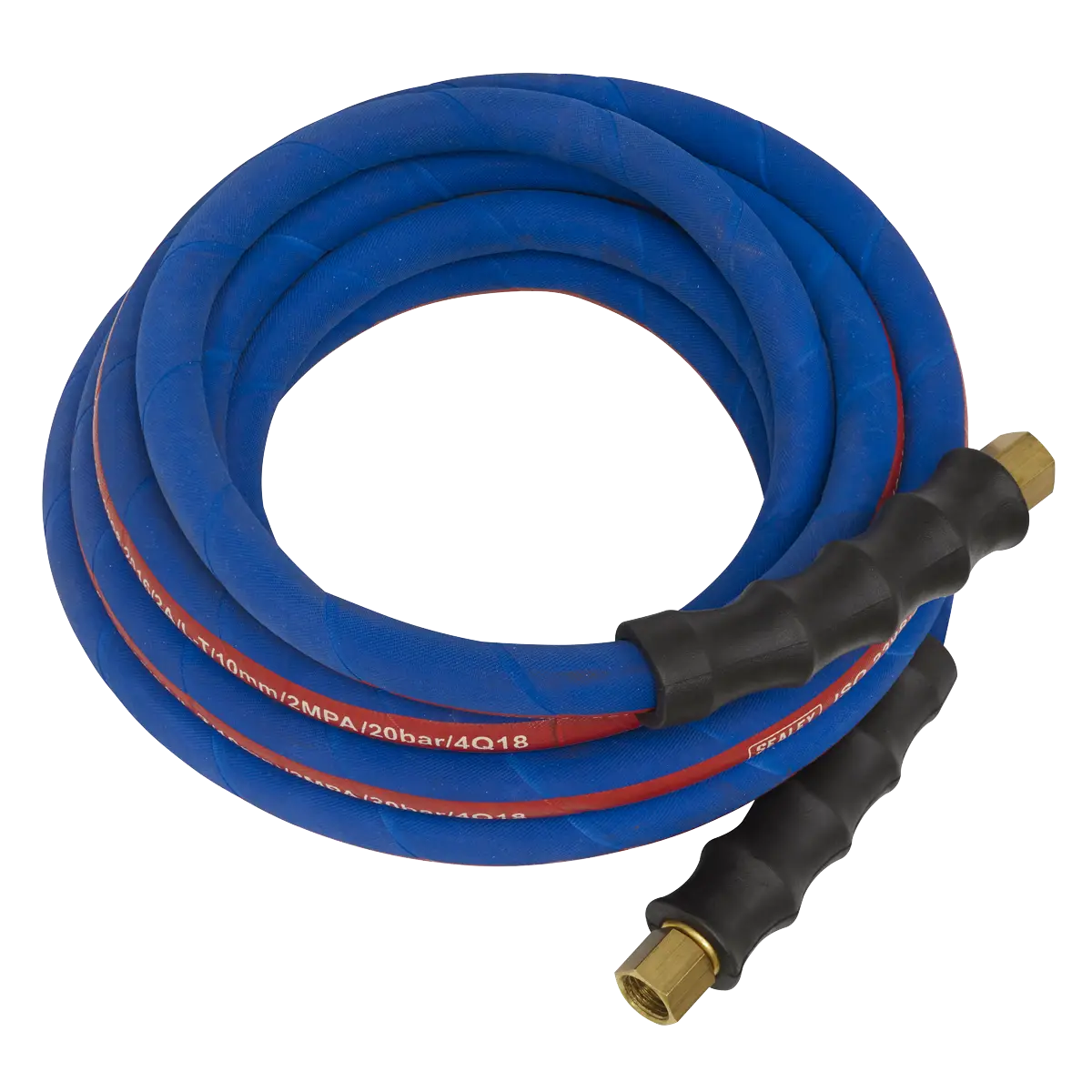 Extra-Heavy-Duty Air Hose with 1/4"BSP Unions 5m x 10mm [AH5R/38]