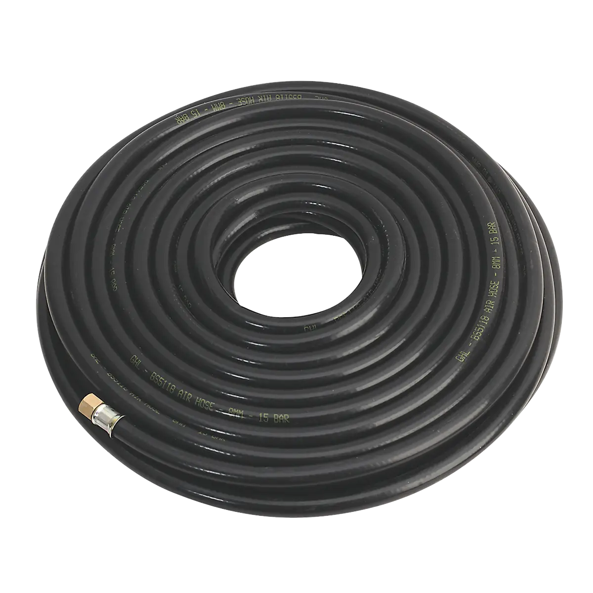 Heavy-Duty Air Hose with 1/4"BSP Unions 20m x 8mm [AH20RX]