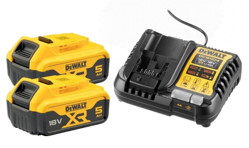 DEWALT DCB184/DCB1104 2x5Ah