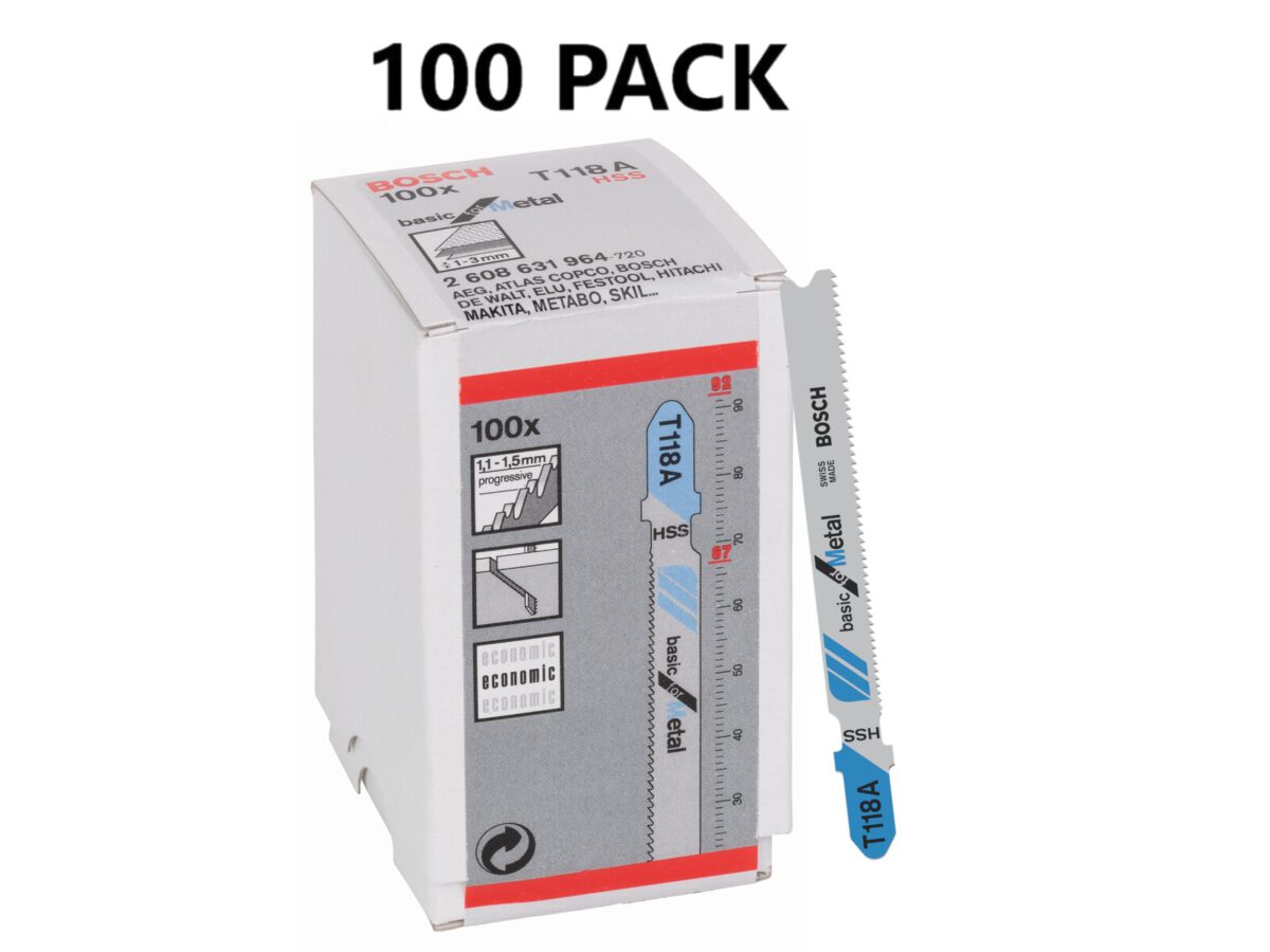 BOSCH T118A (100 PACK)