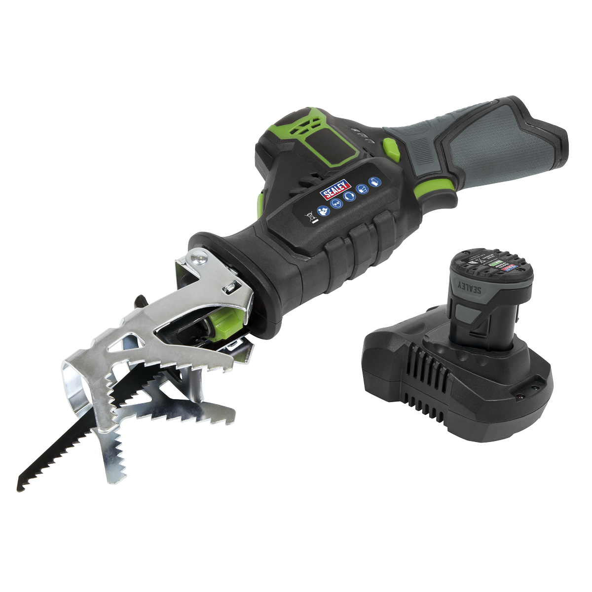 SV10.8 Series Cordless Reciprocating Saw Kit 10.8V 2Ah - Euro Plug