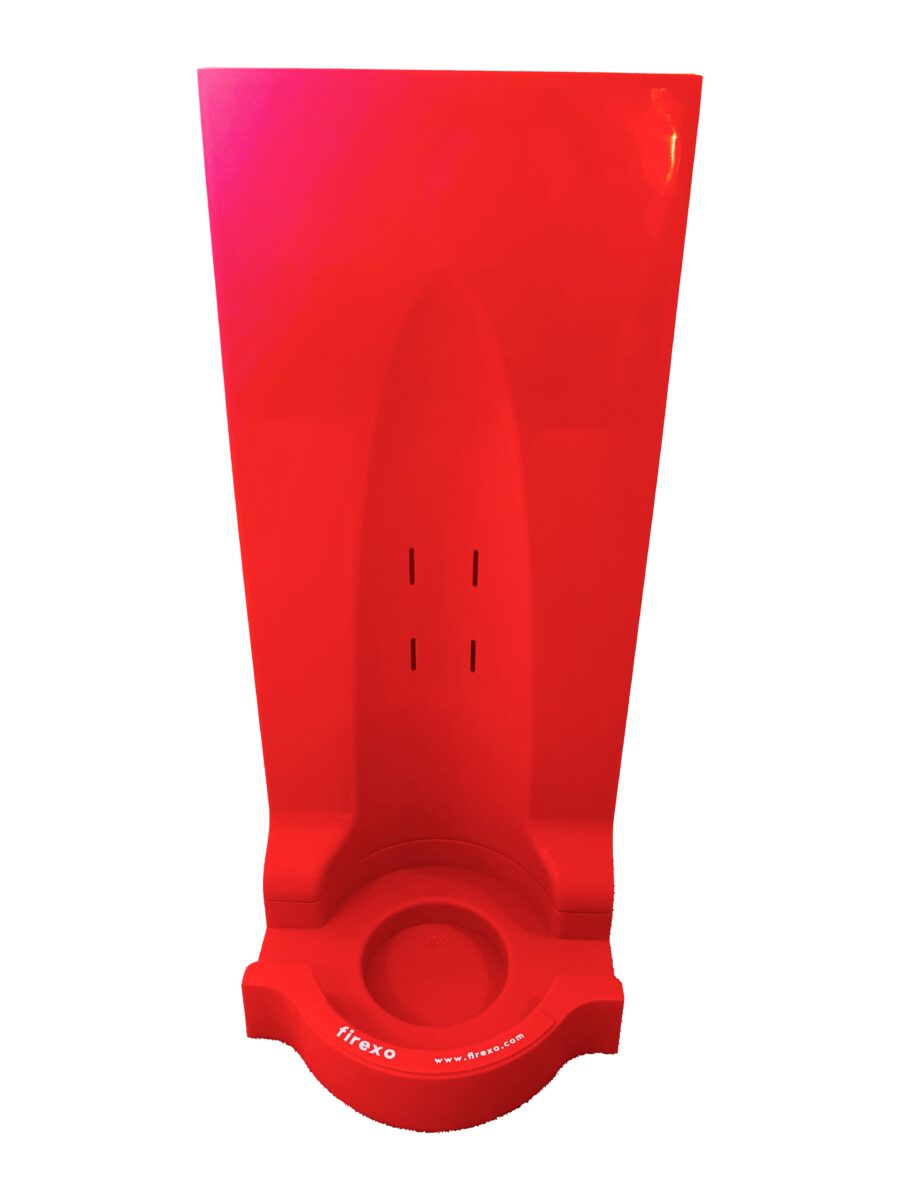 Firexo Red Fibreglass Single Fire Extinguisher Stand | FX-7427645440192