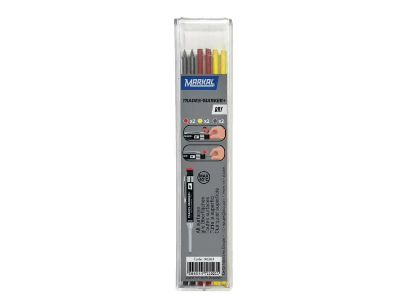 TRADES-MARKER® DRY Assorted Refills (Pack 6) | MKL96263