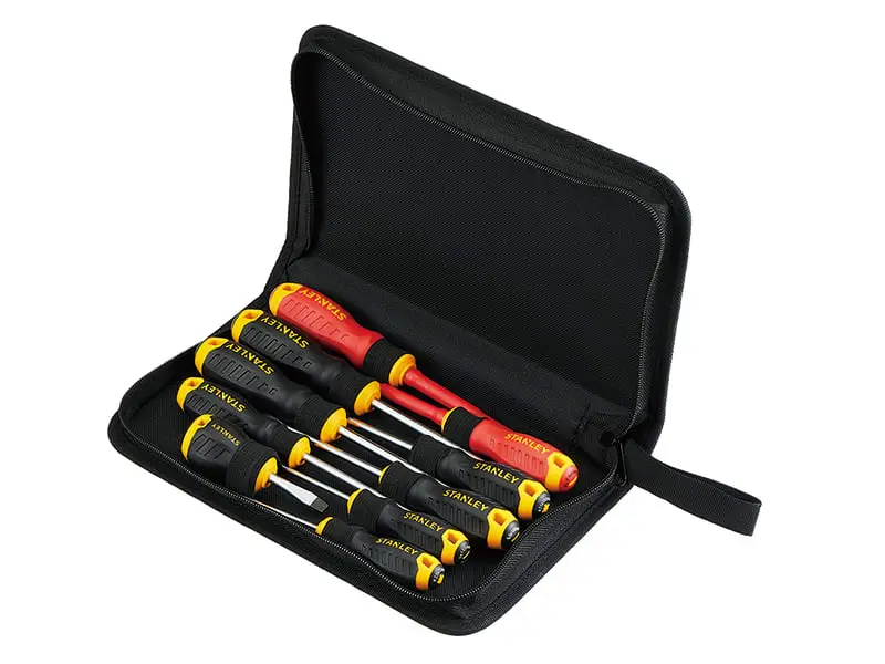 Mixed Screwdriver Set in Wallet, 10 Piece | STA960035