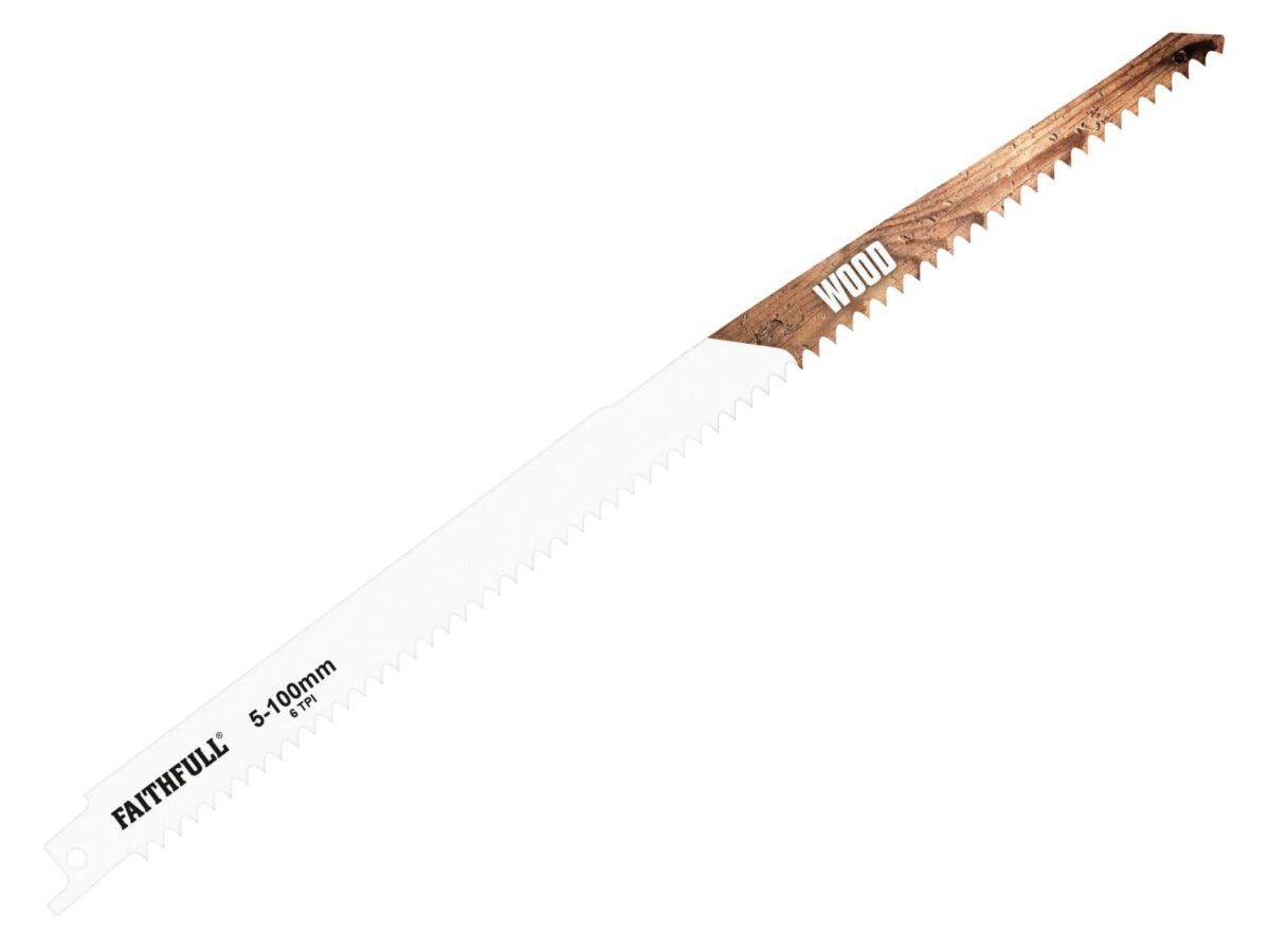 S1411D Sabre Saw Blade Wood 300mm 6 TPI (Pack 5) | FAISBS1411D