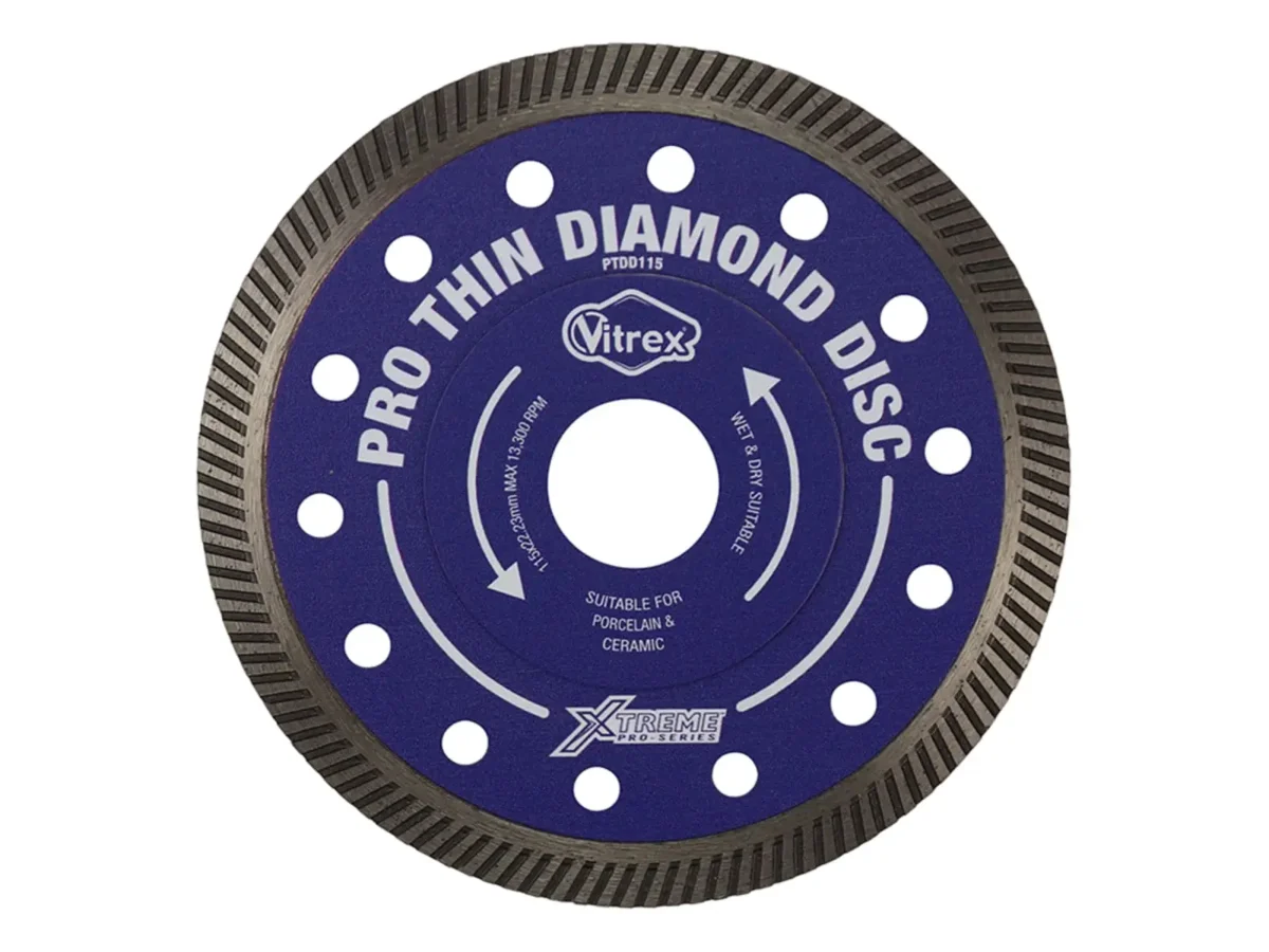 Xtreme Pro Thin Diamond Disc 115mm | VITPTDD115