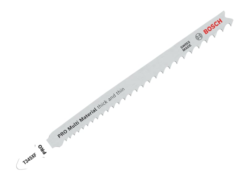 PRO Multi Material T345XF Jigsaw Blade 132mm Pack of 5 | BPAT345XF