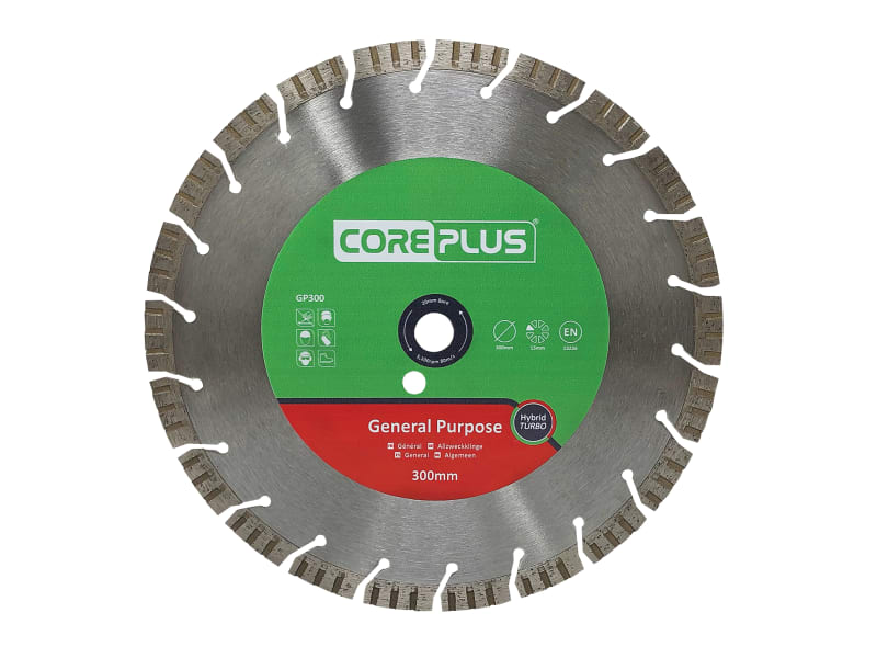 GP300 General-Purpose Hybrid Turbo Diamond Blade 300mm | CORDBGP300