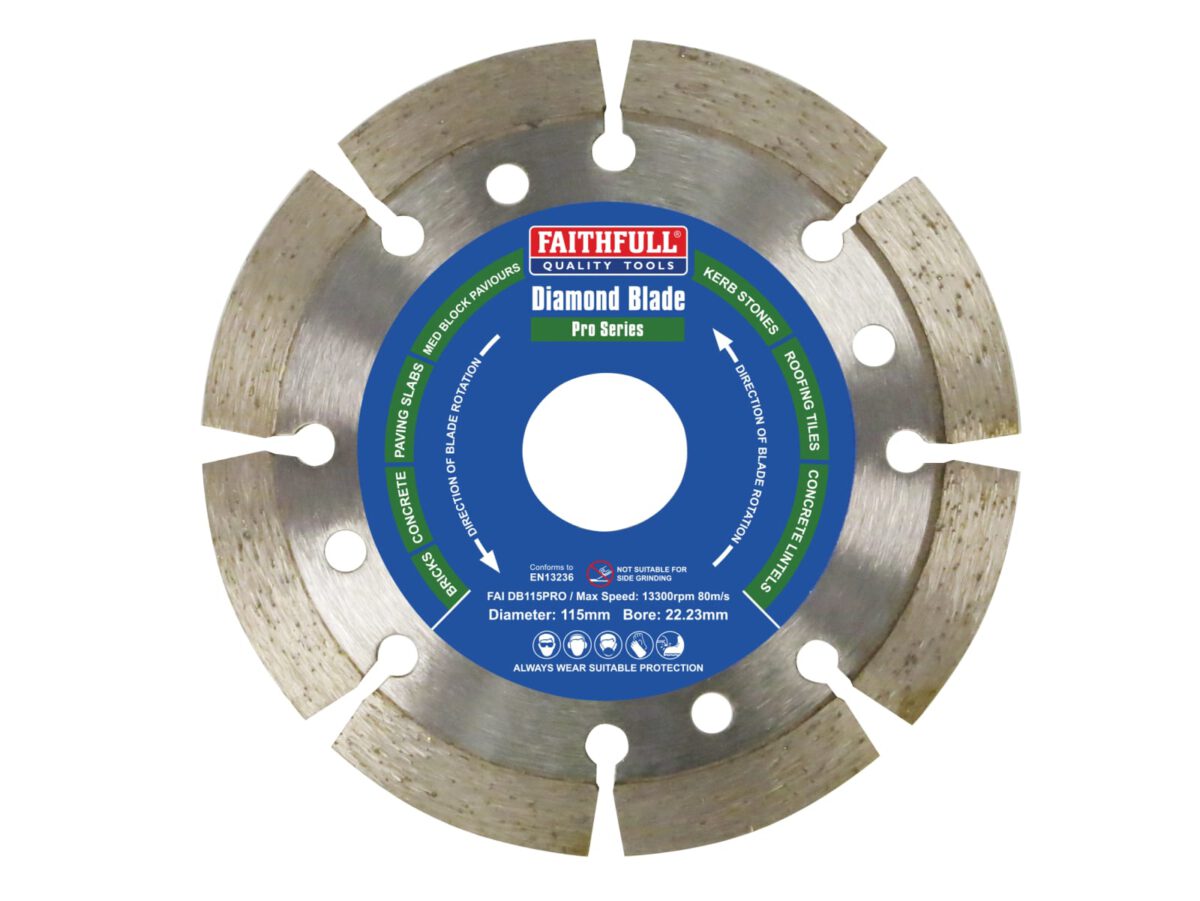 Professional Diamond Blade 115 x 22mm | FAIDB115PRO