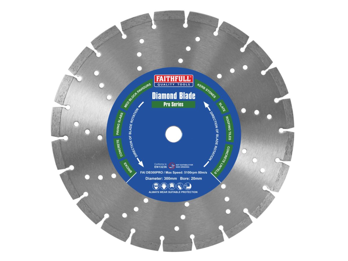 Professional Diamond Blade 300 x 20mm | FAIDB300PRO