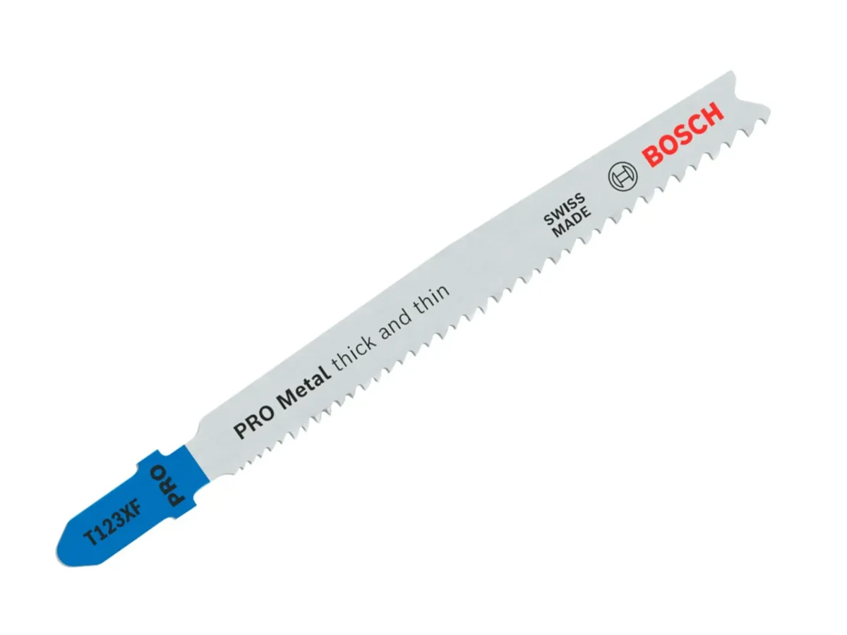 PRO Metal thick and thin T123XF Jigsaw Blade 100mm Pack of 5 | BPAT123XF