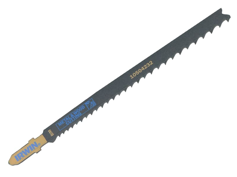 Jigsaw Blades Metal & Wood Cutting Pack of 5 T345XF | IRW10504232