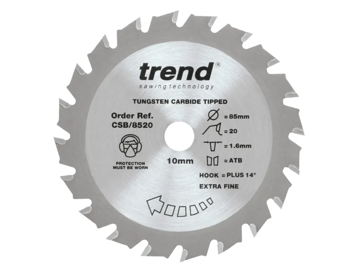 CraftPro Mini Saw Blade 85 x 10mm x 20T | TRECSB8520
