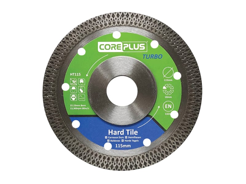 HT115 Hard Tile Turbo Diamond Blade 115mm | CORDBHT115
