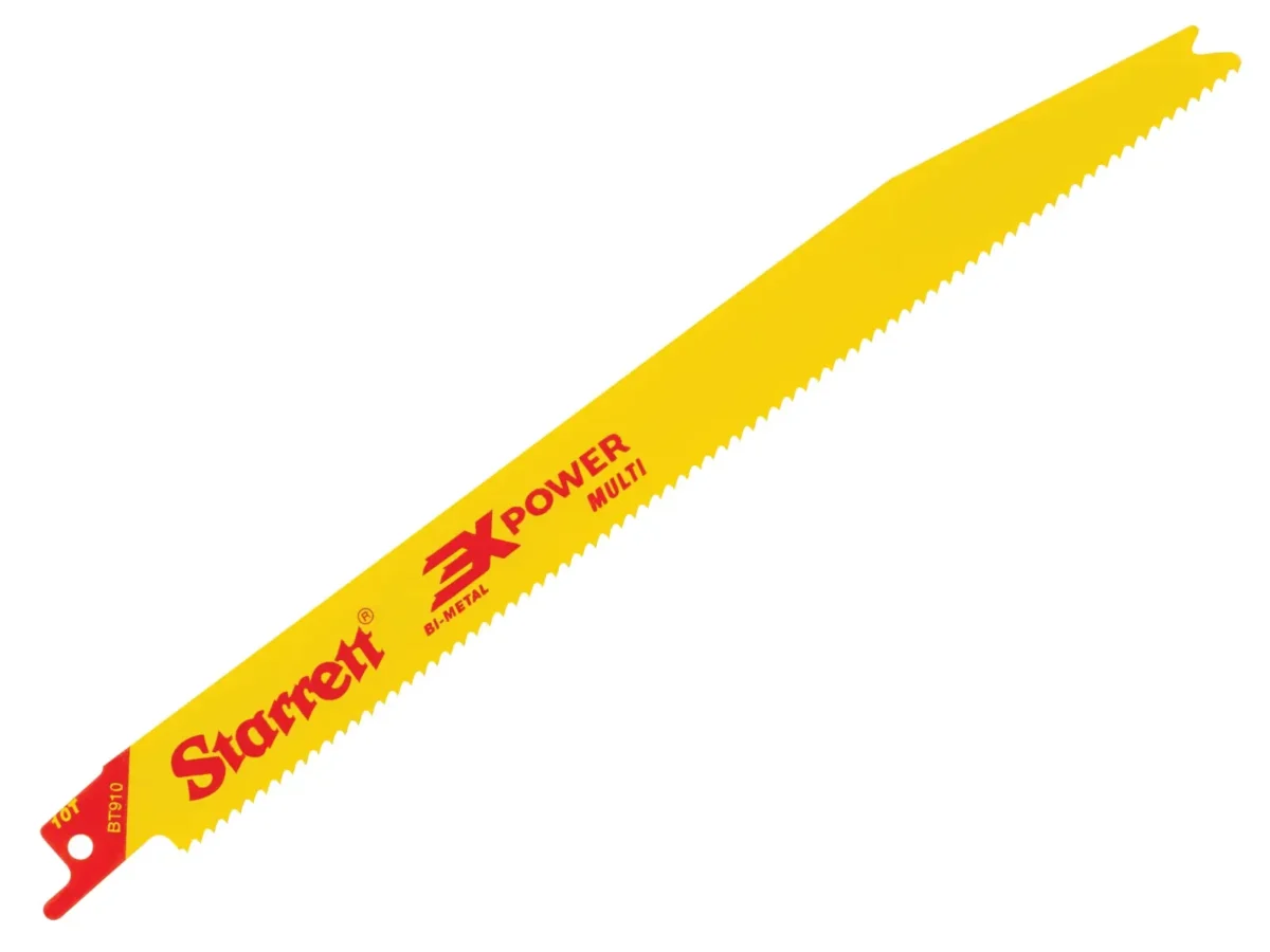 BT910-5 Bi-Metal Reciprocating Blade, Tapered 228mm 10 TPI (Pack 5) | STRBT9105
