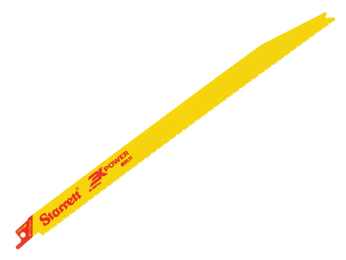 BT121014-5 Bi-Metal Reciprocating Blade, Tapered 300mm 10-14 TPI (Pack 5) | STRBT1210145