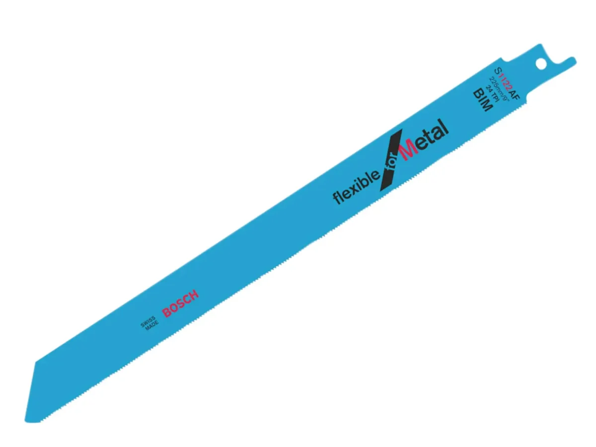 S 1122 AF Flexible for Metal Reciprocating Saw Blade 225mm 24 TPI (Pack 5) | BPAS1122AF