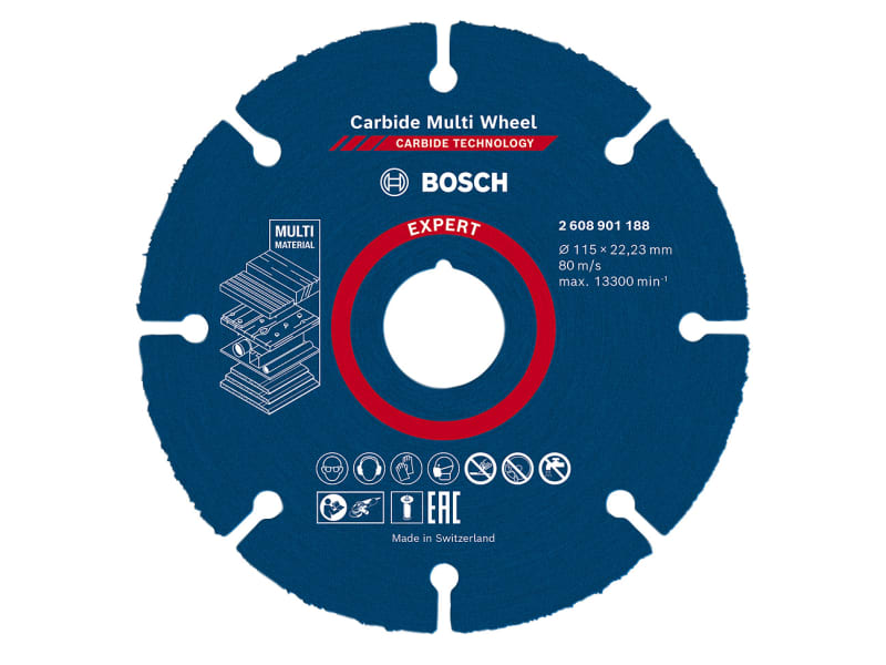 EXPERT Carbide Multi Wheel Cutting Disc 115 x 22.23mm | BPA608901188