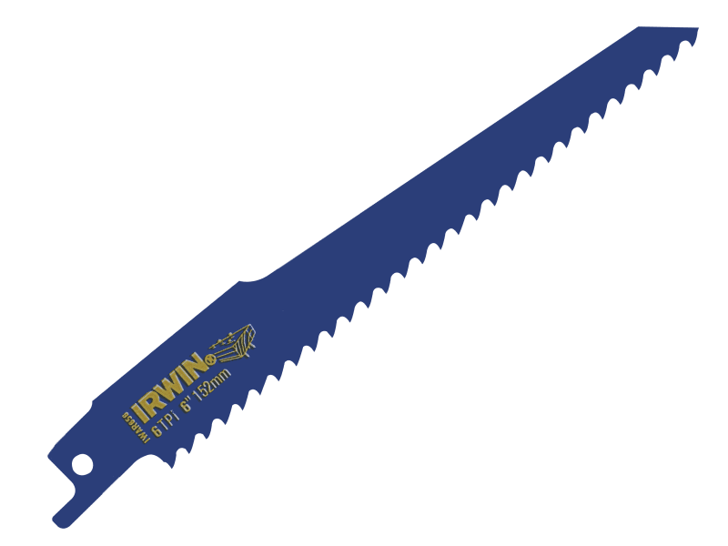 656R Sabre Saw Blade Nail Embedded Wood Cutting 150mm (Pack 5) | IRW10504155