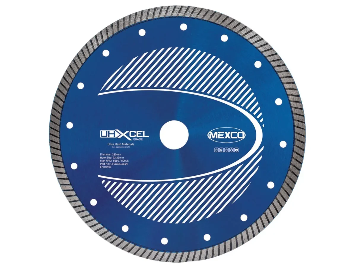 UHXCEL Ultra Hard Materials Diamond Blade 230 x 22mm | MEXUHXL230