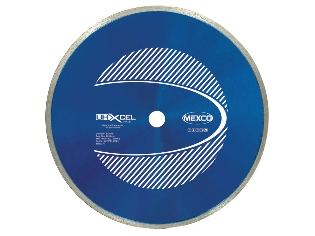 UHXCEL Ultra Hard Materials Diamond Blade 350 x 25.4mm | MEXUHXL35025