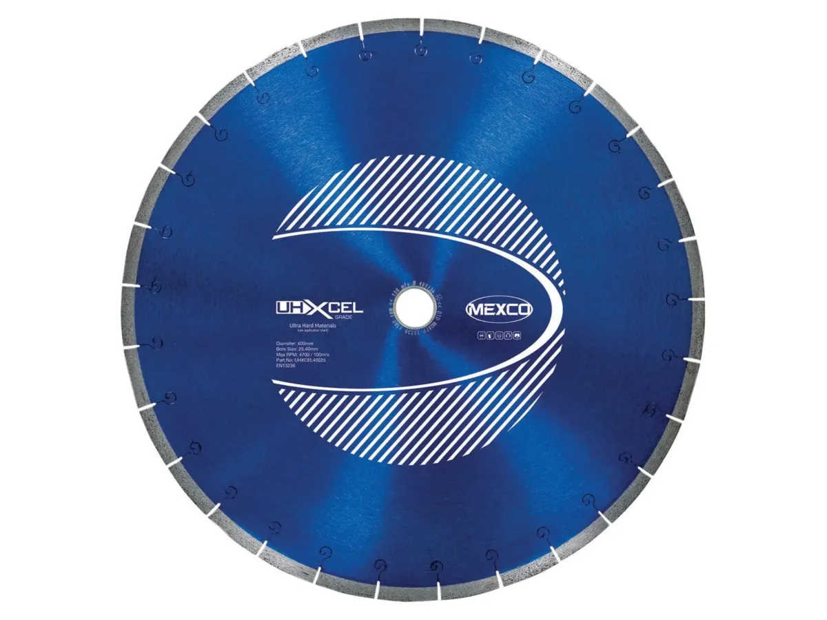 UHXCEL Ultra Hard Materials Diamond Blade 400 x 25.4mm | MEXUHXL4005