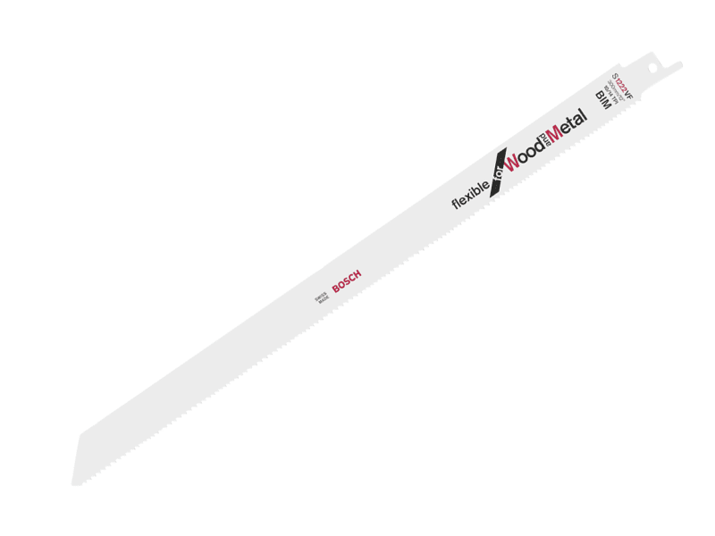 S 1222 VF Flexible for Wood & Metal Blade 300mm 10-14 TPI (Pack 5) | BPAS1222VF