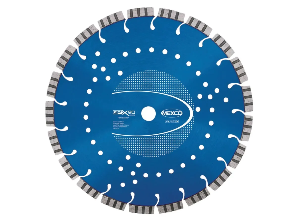 GPX90 Concrete Diamond Blade 300 x 20mm | MEXGPX90300